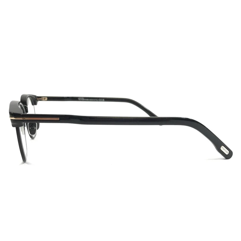 Tom Ford Eyeglasses Frames TF5932-D-B 001 Shiny Black Square Asian Fit 47-21-145